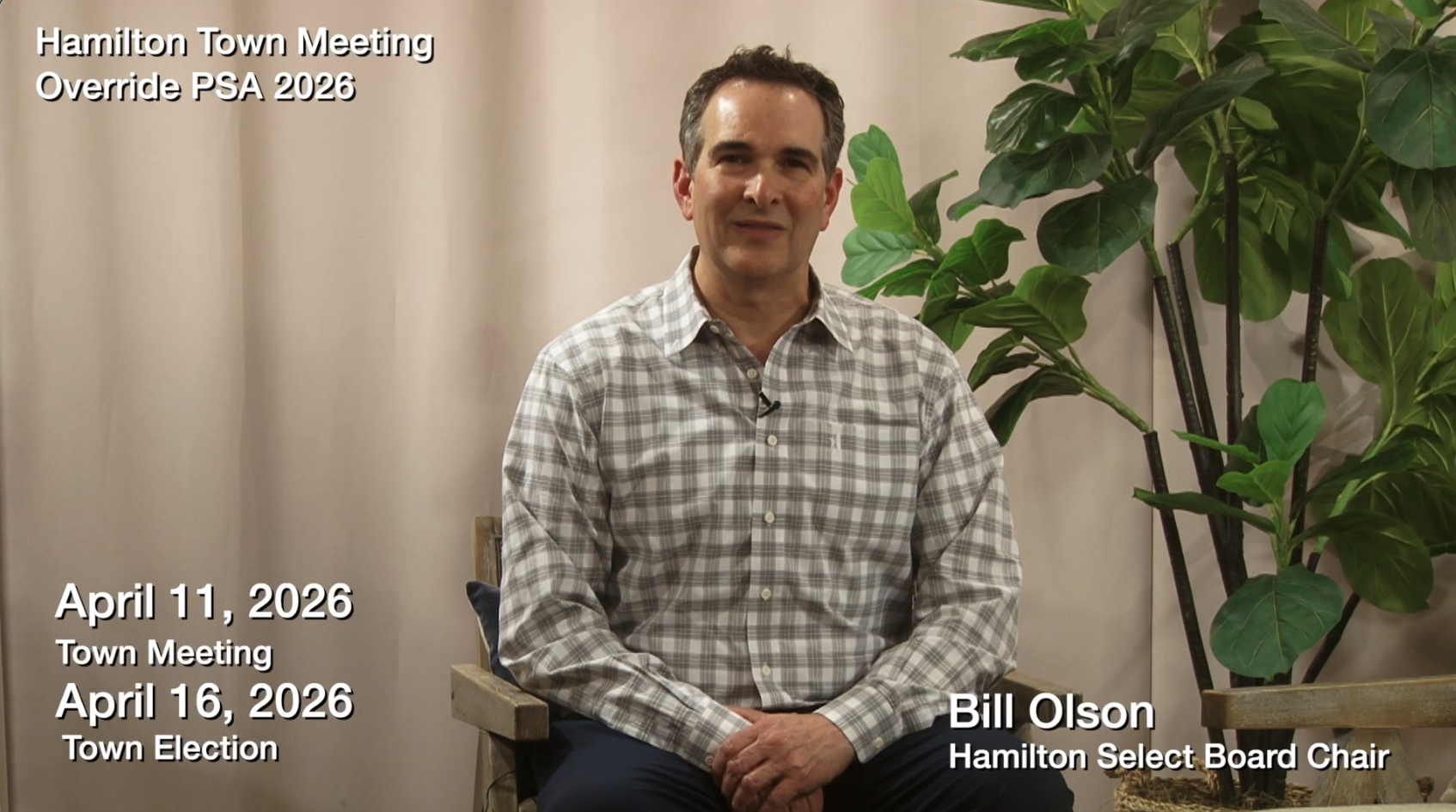 Town Meeting Override PSA 2026